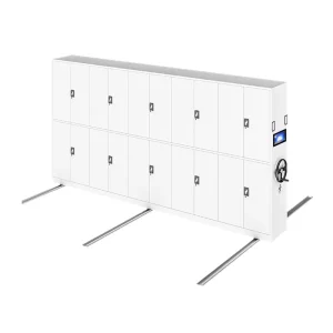 Custom Hand Push Floating Movable Space Saving Archives Steel Mobile Compact Movable Shelving