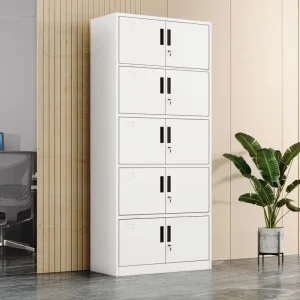 Custom High Quality Steel 5 Tier File Archive Storage Cabinet Locker Office Furniture for School Enterprise Hospital