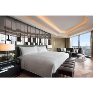 Custom Hotel Bedroom Furniture Manufacturer Direct Marriott Grade Luxury Hotel Furniture Sets Bulk Supply Modern Design