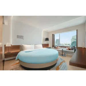 Custom Luxury 5 Star Hotel Solid Wood Modern Bedroom Set Eco-Friendly 5 Year Warranty Apartment Use China Factory