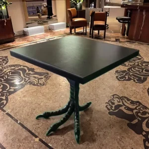 Custom Luxury Solid Wood Table for Hotel Restaurant Dining Hospital and School Modern Design Hotel Furniture