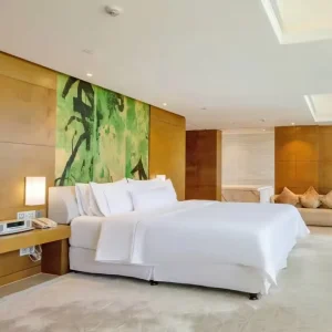 Custom Luxury Star Hotel Bedroom Furniture Set and Modern Bedroom Full Set Furniture Items for Project