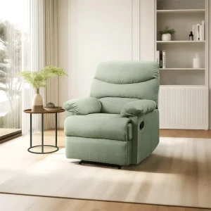 Custom Manufacturer Lift Recliner Couch Microfiber Fabric Reclining Chairs Manual Bed Recliner for Living Room Funiture
