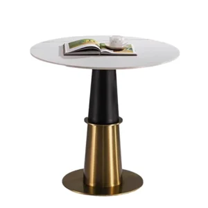 Custom Metal Table for Hotel Furniture Luxury Coffee Dining Table for Cafes and Restaurant Usage