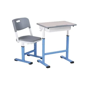Custom Modern Adjustable Height School Desk and Chair Set Classroom Furniture