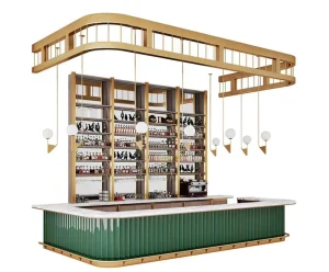 Custom Modern Bar Booth Seating and Counter Furniture for Hotel and Night Club Use LED Lit 10 Year Warranty