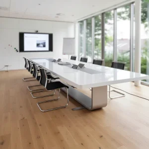 Custom Modern Conference Room 14 Seat Table Luxury Conference Table with Power Outlet