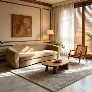 Custom Modern Curved Velvet Fabric Sofa with Rounded Arms Contemporary Living Room Couch Hotel Furniture Manufacturer