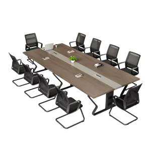 Custom Modern Long Portable Office Folding Computer Desk Mobile School Foldable Conference Training Room Table Meeting Room