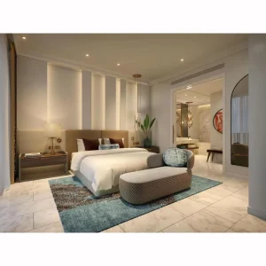 Custom Modern Luxury 5 Star Hospitality Hotel Bedroom Furniture Set Commercial Apartment Villa Interior Furniture Project
