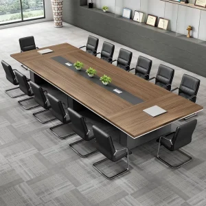 Custom Modern Luxury Wooden 8 Person 20 Person Conference Meeting Training Table