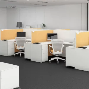 Custom Modern Shared Workstation Furniture Office Working Table Wooden Office Workstation