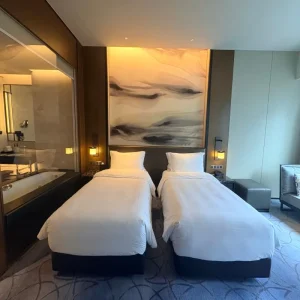 Custom Modern Solid Wooden Bedroom Furniture Set for InterContinental Hotel Luxury Living Room Furniture Collection