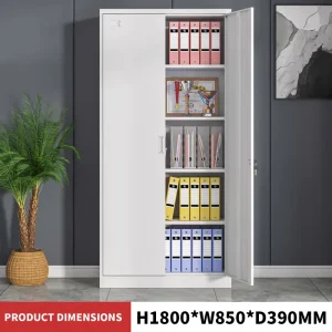 Custom Modern Steel Filing Cabinet Anti scratch Moisture Proof Movable Adjustable Disassembled Document Storage 2 Drawers