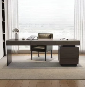 Custom Modern Wooden Office Desk for Home Office School Commercial Use Durable Eco Friendly High Grade Wood Design