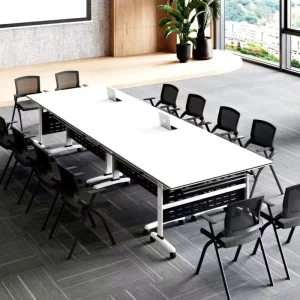 Custom Multi function Folding Table Removable Customized Long Conference Folding Training Table