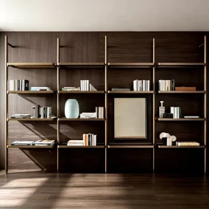 Custom Multi storage Bookcase Modern Space Saving Study Furniture Indoor Use Bookshelf Storage Racks