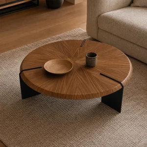 Custom Nordic Style Premium Coffee Table for Living Room China Home Furniture Supplier Modern Low Coffee Table