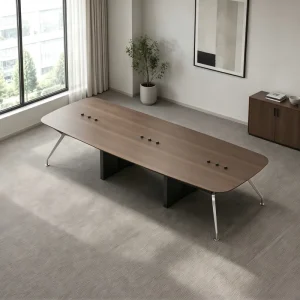 Custom Office Conference Meeting Table Modern Rectangular Boardroom Furniture for Professional Workspaces