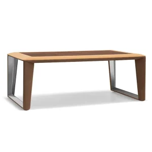 Custom Office Reception Room Coffee Table Elegant Simple Wooden Coffee Table for Living Room