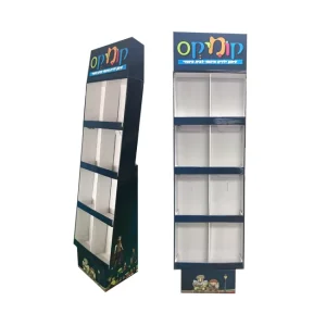 Custom Retail Magazine Display Racks Promotion Cardboard Stand POS Display Book Corrugated Greeting Card Display