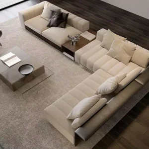 Custom Sofa Set for Living Room Hotel & Hospital Use Modern Design