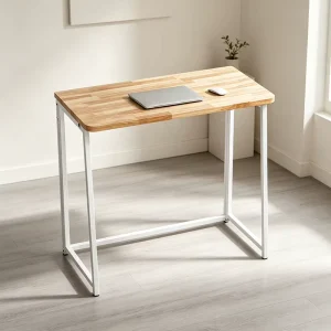 Custom Solid Wood Desktop Computer Study Desk Foldable Work Table Suitable for Home Office