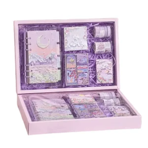 Custom Stationery Items School Supplies Binder Planner Organizer Children Gift Journal Kid Stationery Sets for Teenager Girls