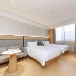 Custom for 3 5 Star Hotels Full Room Wooden Furniture Set Create High End Bedroom Space