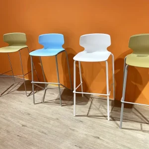 Custom-made Restaurant Bar Stools with Metal Frames Multi-functional Bar Stools