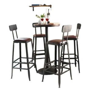 Customised Industrial Style Bar Table and Chair