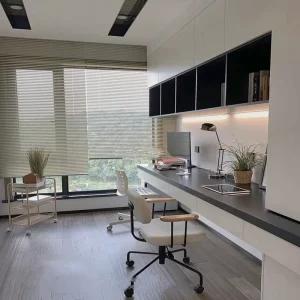 Customizable Acrylic Computer Desk for Creative Studio Featuring High-transparency and Impact-resistant Core