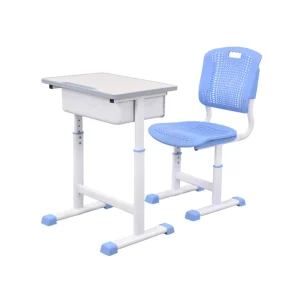 Customizable Adjustable Kids Children Elementary Middle School Desk and Chair Set for High School Students