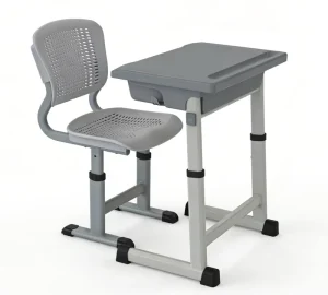 Customizable Color Height Adjustable Student Desk Chair Set Ergonomic Study Furniture for Primary Secondary School