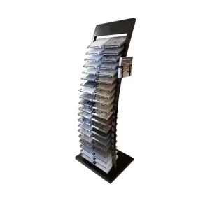 Customizable Commercial Magazine Rack Heavy Duty Literature Display Shelf for Large Volume Buyers