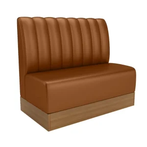 Customizable Commercial Restaurant Furniture Grey Leather Booth Seating L U Shape Modern Restaurant Banquette Sofa Seating