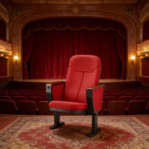 Customizable Logo Modern High Quality Folding Auditorium Chairs Lecture Hall Chairs Church Chairs Theater Furniture