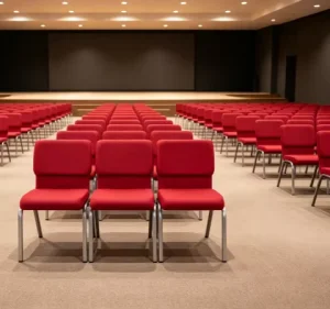 Customizable Metal Contemporary Church Chairs for Theatre Auditorium Commercial Use