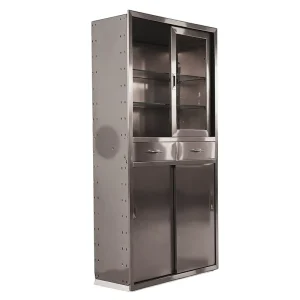 Customizable Modern Design Stainless Steel Medicine Cabinet Lock Hospital and School Commercial Use