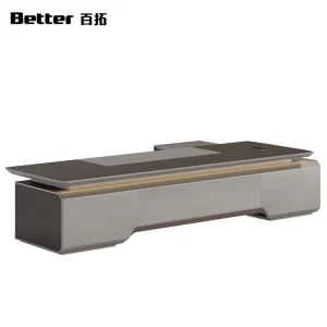 Customizable Modern Executive Office Desk with Integrated Storage Water Resistant Ergonomic Design for Office Projects