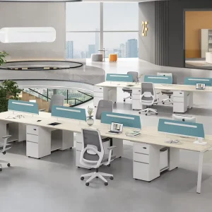Customizable Modern Modular MFC Office Workstation Extendable Feature for Home Offices