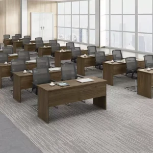 Customizable Modern Simple Wooden Panel Office Conference Training Table for Home Office Hotel Hospital School Use