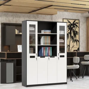 Customizable Modular Office Storage Cabinet with Lockable Swing Door Chinese Factory’s High Quality Filing Cabinets