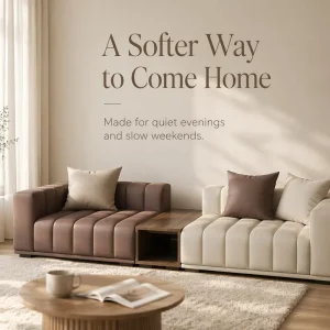 Customizable Nordic Solid Wood Three Seat Modern Sectional Sofa Compact Apartment Mall Hotel Hospital Park Living
