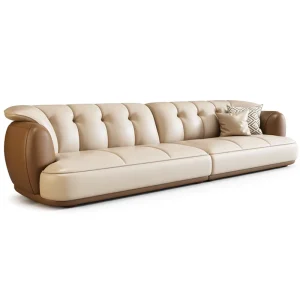 Customizable Nordic Solid Wood Three Seat Modern Sectional Sofa Eco Friendly Durable Set for Mall Hotel Apartment Living Room