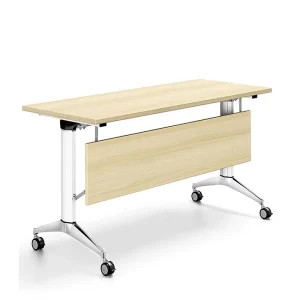 Customization School Classroom Office Wooden Training Desk Foldable Flip Top Training Room Table