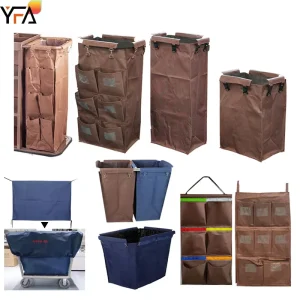 Customize Multi functional Oxford Bag Hotel Linen Cleaning Tool Storage Laundry Room Turnover Multi purpose Canvas Bag