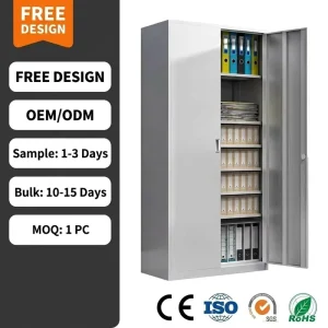 Customized 2 Door Full Height Steel Modern Design Durable Modular Eco Friendly School Office Outdoor Workshop Gym Filing Cabinet