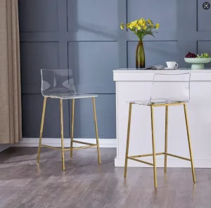 Customized Acrylic Chairs Acrylic Counter Chairs Modern Bar Chairs
