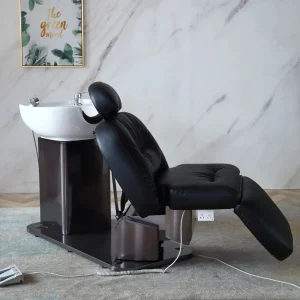 Customized Color Head Spa Modern Shampoo Bowl Bed Hair Salon Washing Chair